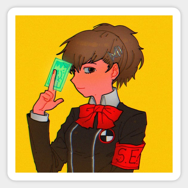 Minako Arisato Sticker by p_ip_amoru